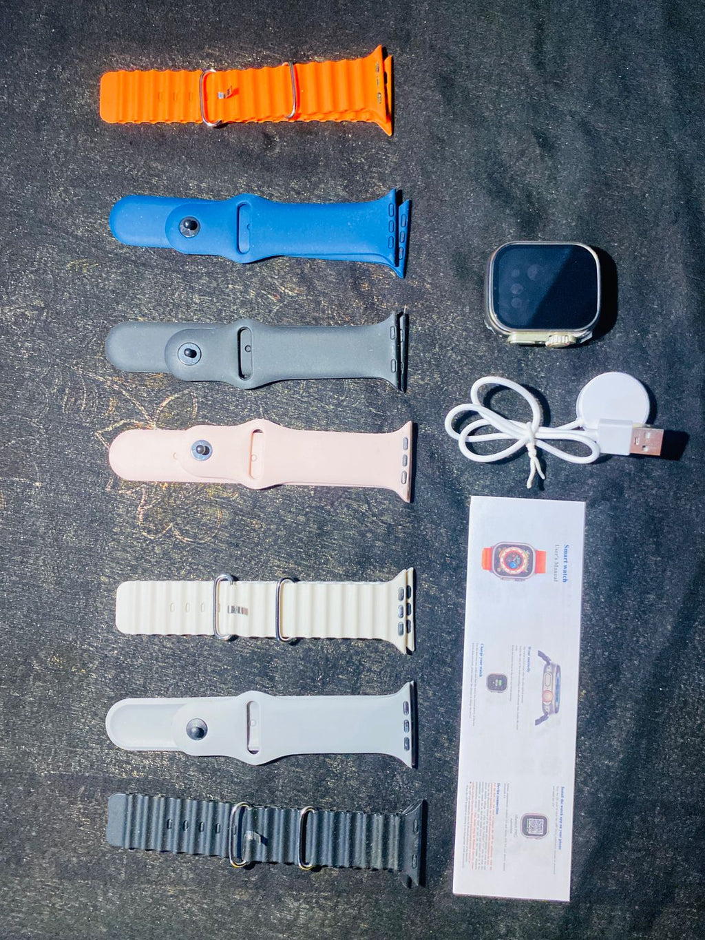 Ultra 2 Smart Watch Set with 7 straps - the makoza hub