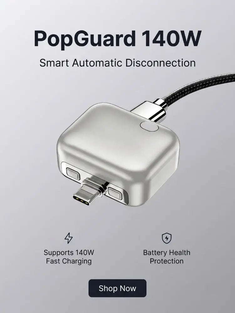 PopGuard 140W Automatic Charging Disconnecter by Skip the Noise