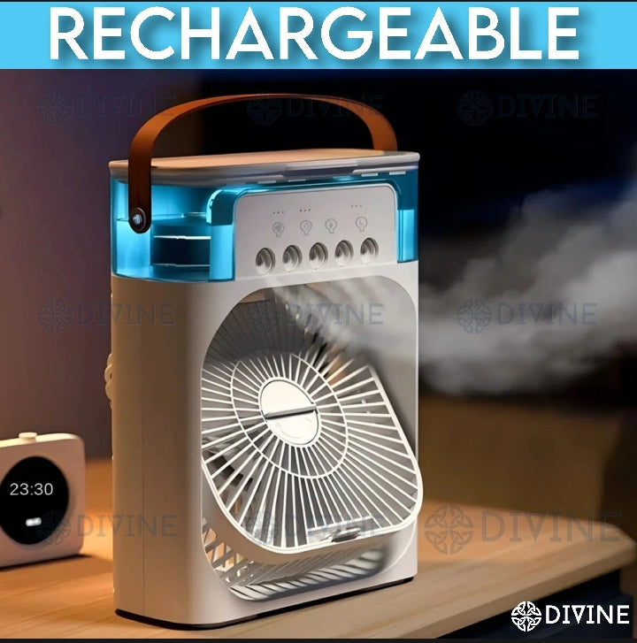 Mini Portable Air Cooling Fan (Rechargeable)