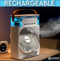 Mini Portable Air Cooling Fan (Rechargeable)