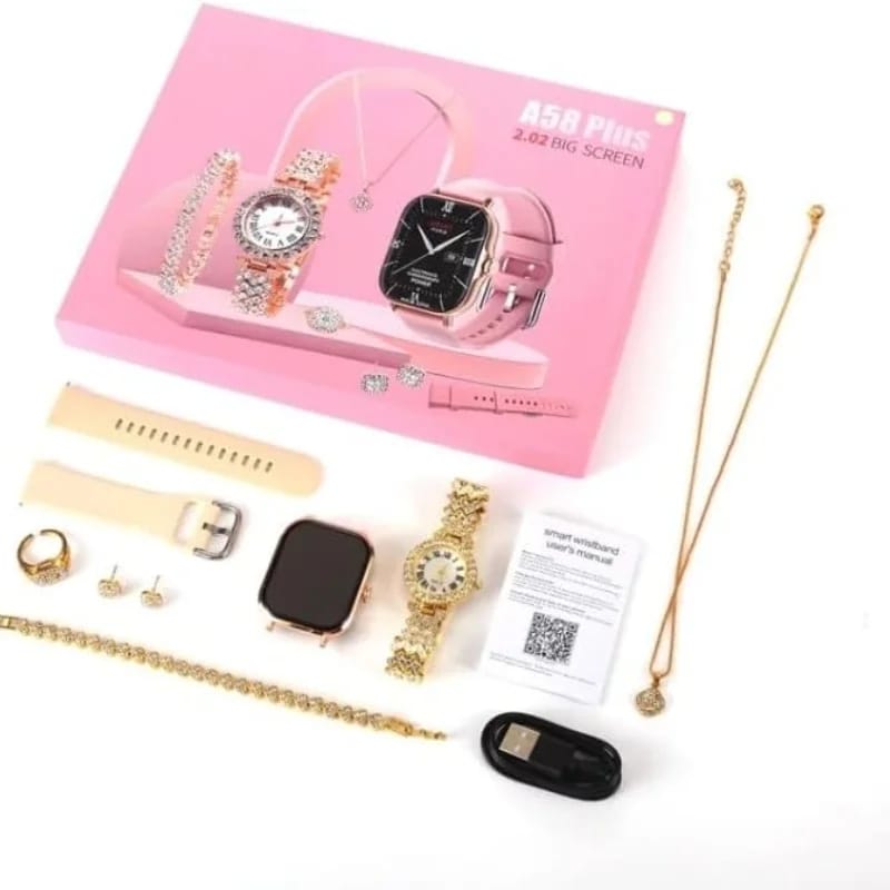 A58 Plus Smart Watch | Watch For Girl - the makoza hub