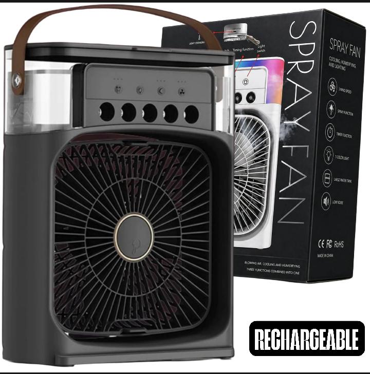 Mini Portable Air Cooling Fan (Rechargeable)